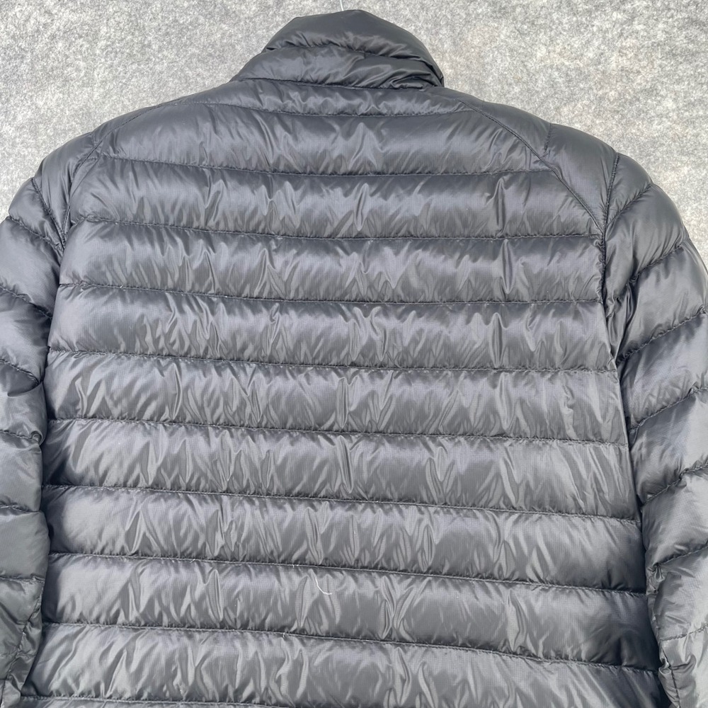 LL Bean Ultralight 850 Down Jacket Men Medium Black DownTek Water Repellent Gorp - Picture 11 of 16